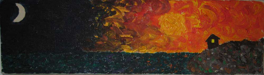 Tom Yeomans' painting